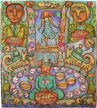 The Potluck / World... ©Susan Shie 2008.